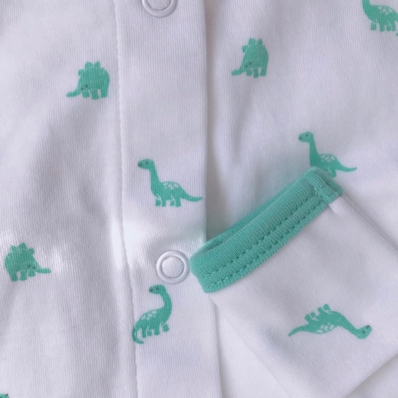 NEW Precious Firsts 3 Piece Dinosaur Gown Set! - Picture 4 of 6